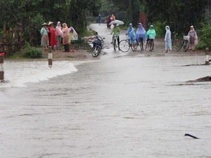 越南中部洪水状况